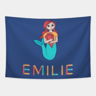 Enlaporation Mermaid Emilie Tapestry