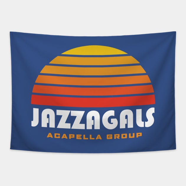 Jazzagals Acapella Group Schitts Creek Tapestry by PodDesignShop