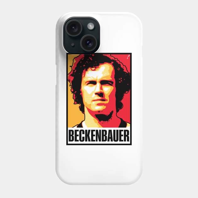 Beckenbauer - GERMANY Phone Case by DAFTFISH