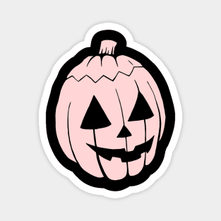 Pink Pumpkin Magnet