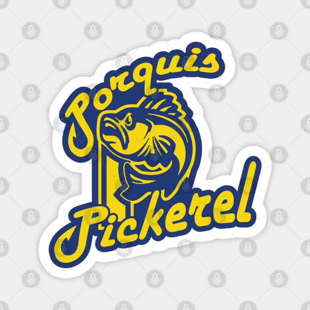 Porquis Pickerel Magnet by SDCHT