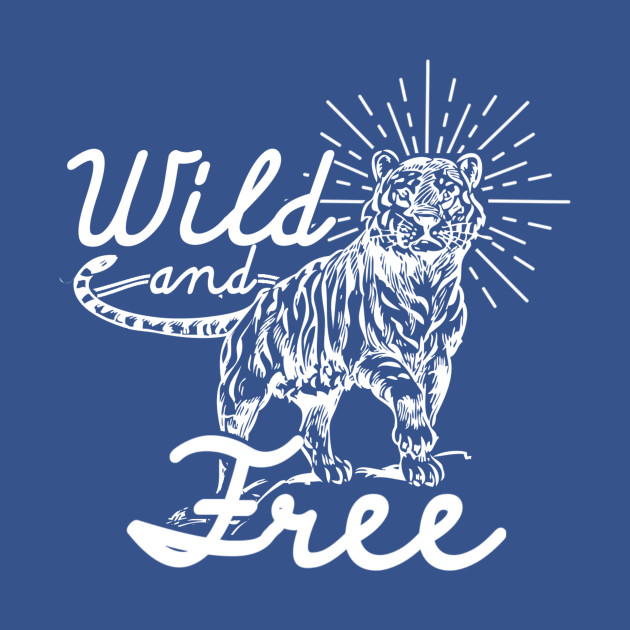 Disover Wild and Free Tiger Tattoo - Wild And Free - T-Shirt