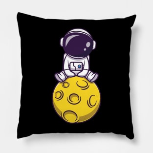 The astronaut has landed on the moon Pillow