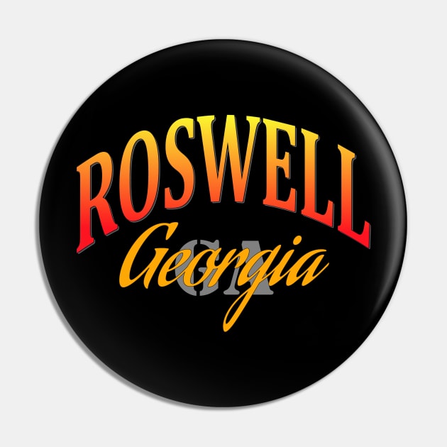 City Pride: Roswell, Georgia Pin by Naves