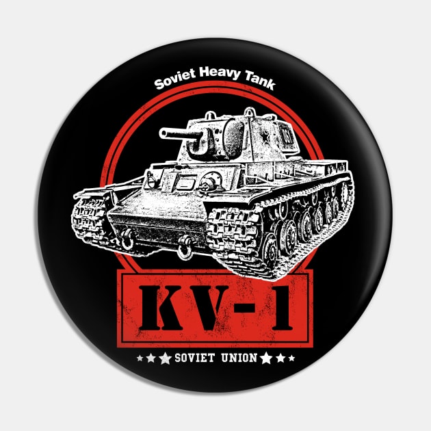 KV-1 Soviet Heavy Tank Pin by rycotokyo81