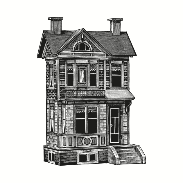 Doll house drawing by Digster