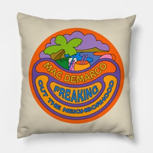 Mac DeMarco Freaking Out The Neighborhood - Original Fan Art Pillow