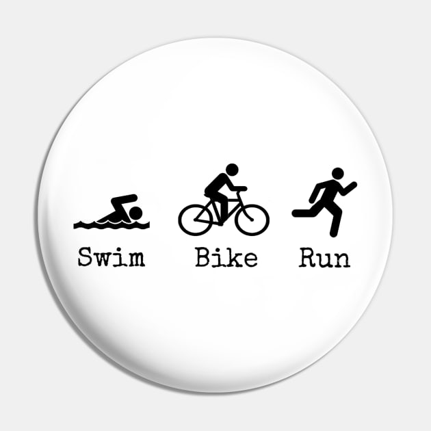 Triathlon Pin by wanungara