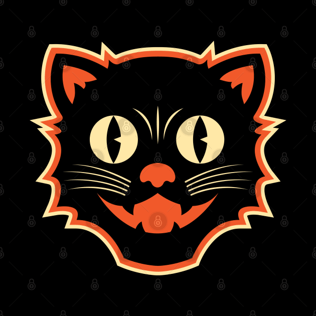 Vintage Black Cat by DesignWise