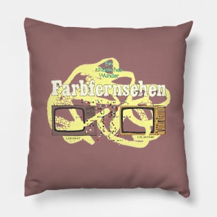 Retro Color TV Pillow