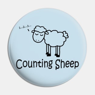 Counting Sheep Pocket Pin