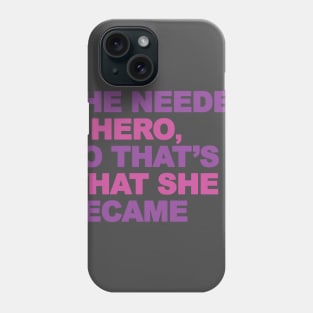 Femenist hero Phone Case