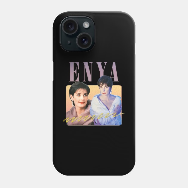 Enya 90s Aesthetic Phone Case by DankFutura