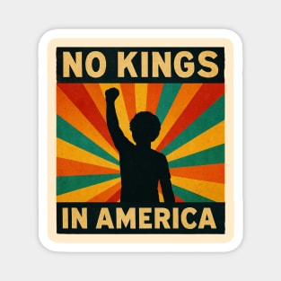 No-kings-in-america Magnet