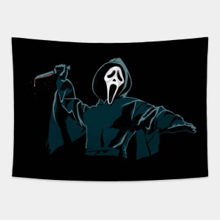 Scream Ghost Face Tapestry