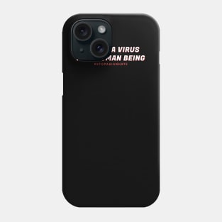 stop asian hate - i'm not virus Phone Case