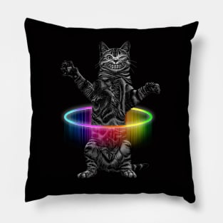 HULA-HOOP CAT Pillow