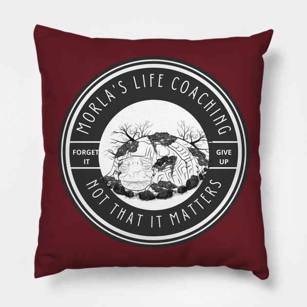 Neverending Story Morla's Life Coaching Pillow by The O.D.D. Shoppe