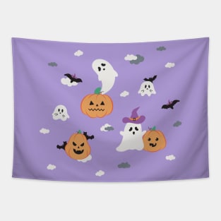 Halloween Madness - First Edition Logo Design Tapestry