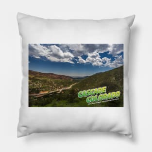 Cascade Colorado from Pikes Peak Highway Pillow