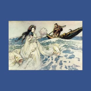 Urashima Taro - Warwick Goble T-Shirt