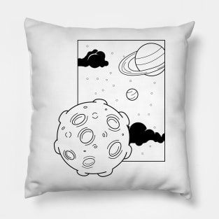 Copy of Galaxy - Coloring Tee Pillow