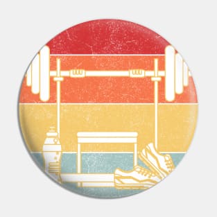 Vintage Gym Pin