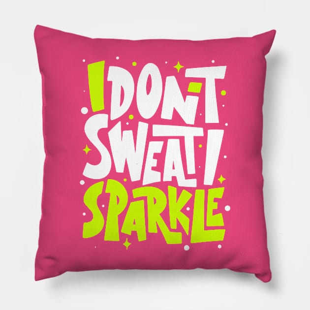 I Sparkle Pillow by machmigo