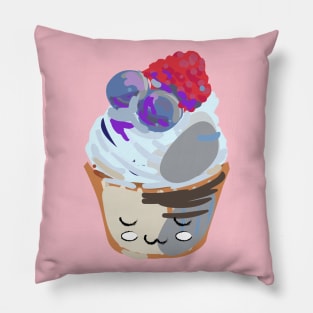 kawaii Shy Cupcake Pillow