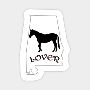 Alabama Horse Lover Gifts Magnet