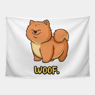 Chibi Kawaii Chow Chow Dog Tapestry