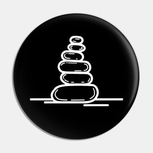 STONE ROCK BALANCING Pin