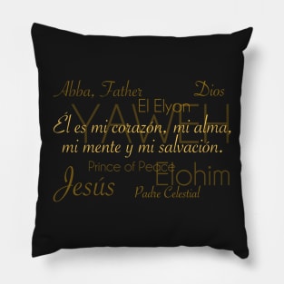 El Señor es Mi Salvación Pillow