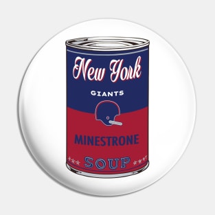 New York Giants Soup Can Pin