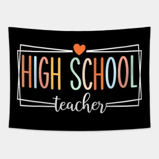 High School Teachers Back To School Tapestry