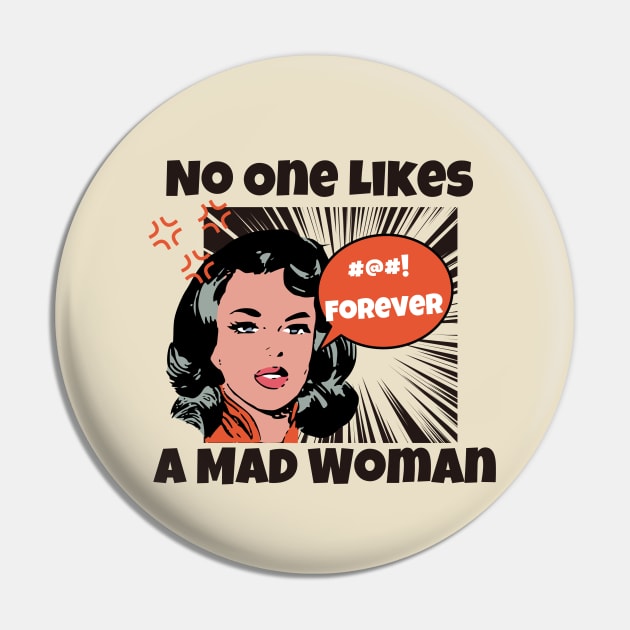 No One Like a Mad Woman Pin by The Sparkle Report