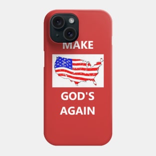 Make America God's Again Phone Case