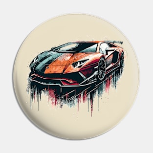 Lamborghini Aventador Pin