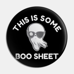 This is Some Boo Sheet Halloween Costume Pin