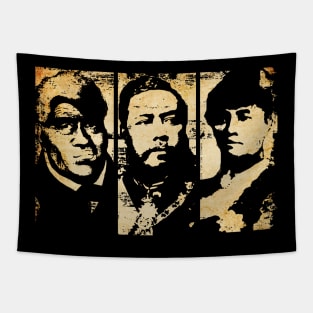 Hawaiian Kingdom King Kamehameha, King Kalakaua, Queen Liliuokalani by Hawaii Nei All Day Tapestry