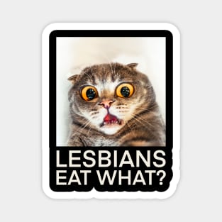 Lesbians Eat What? Magnet
