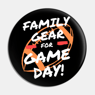 Football Family Gear Pin