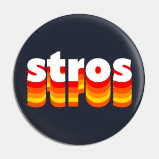 stros throwback Pin