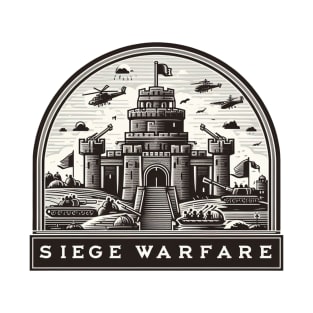 Modern Meets Medieval: Epic Siege Warfare Fantasy T-Shirt