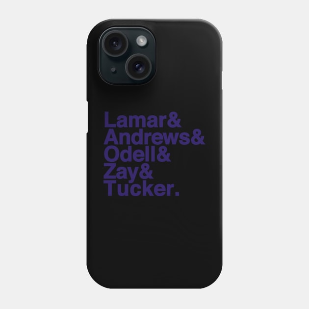 Baltimore Football Phone Case by huckblade