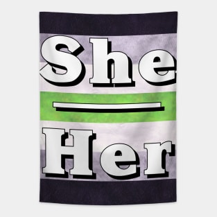 She-Her Pronouns: Agender Tapestry