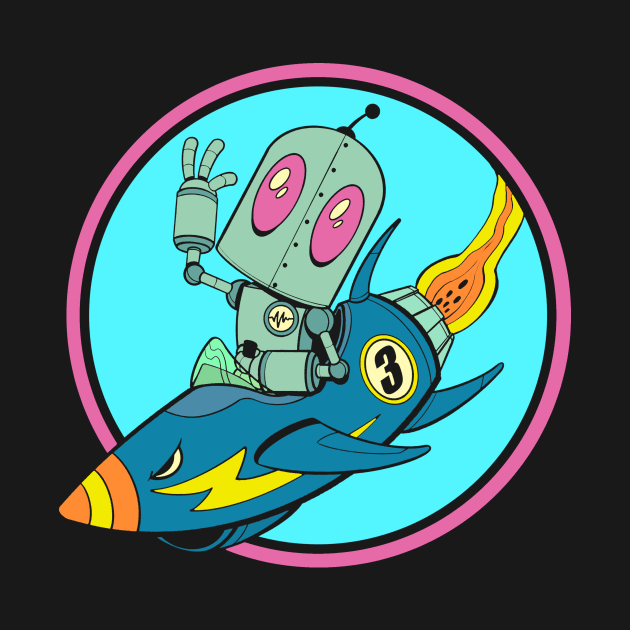 BLAST OFF! by JIMBOT