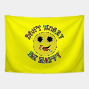 Don't worry be happy Tapestry