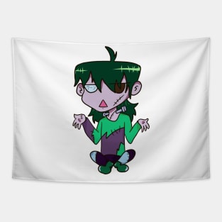 Otaku JAE as Frankenstein's Monster Tapestry