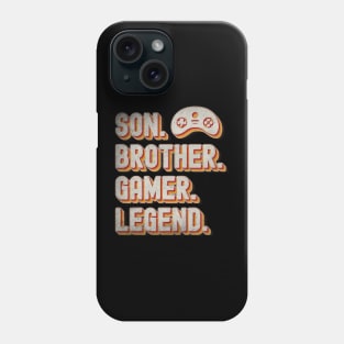 Son Brother Gaming Funny Video Games Lovers Phone Case